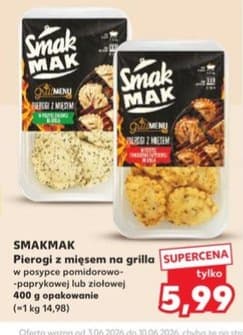 pierogi z mięsem na grilla