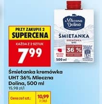Mleczna Dolina śmietanka kremówka UHT 36% 500ml