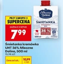 śmietanka kremówka UHT 36%
