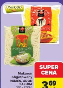 Sakura makaron obgotowany Ramen, Udon 180-200g