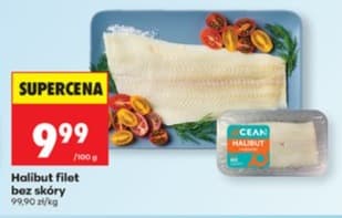 halibut filet bez skóry