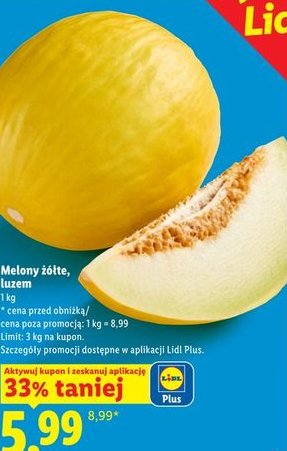 melon żółty