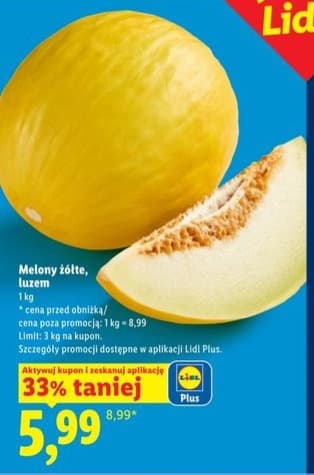melon żółty