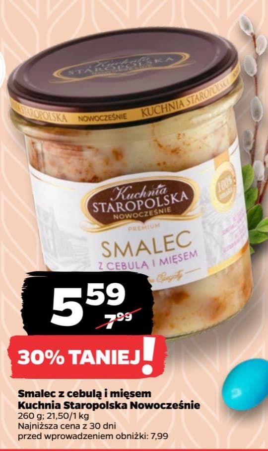 smalec z cebulą i mięsem