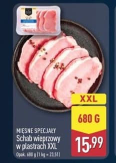 schab wieprzowy w plastrach xxl