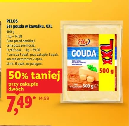 ser gouda w kawałku XXL