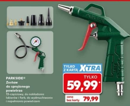 zestaw do sprężonego powietrza