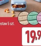 pojemniki na żywność zestaw
