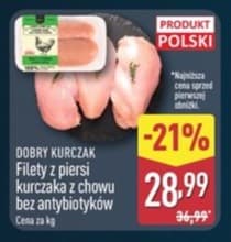 filety z piersi kurczaka z chowu bez antybiotyków