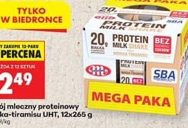 Napój mleczny proteinowy mokka-tiramisu UHT