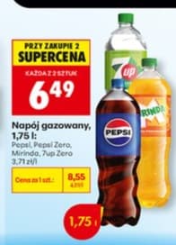 napój gazowany cola-cola lub cola-cola zero cukru