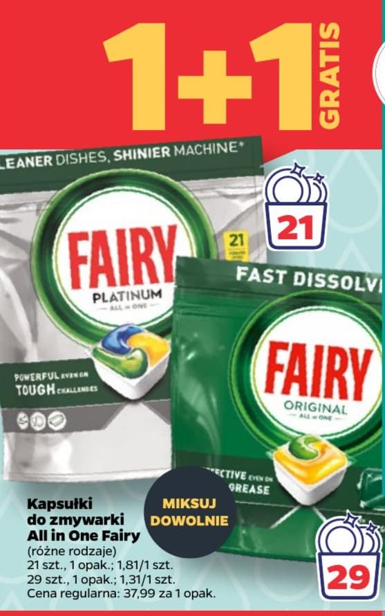 kapsułki do zmywarki All in One
