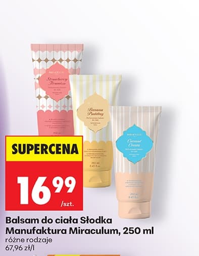 balsam do ciała słodka manufaktura miraculum