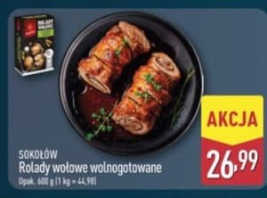 rolady wołowe wolnogotowane