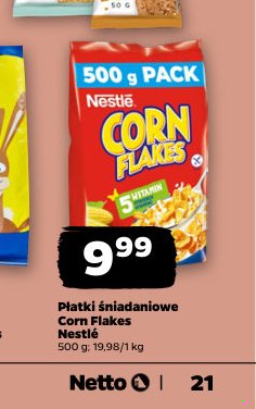 płatki śniadaniowe Corn Flakes