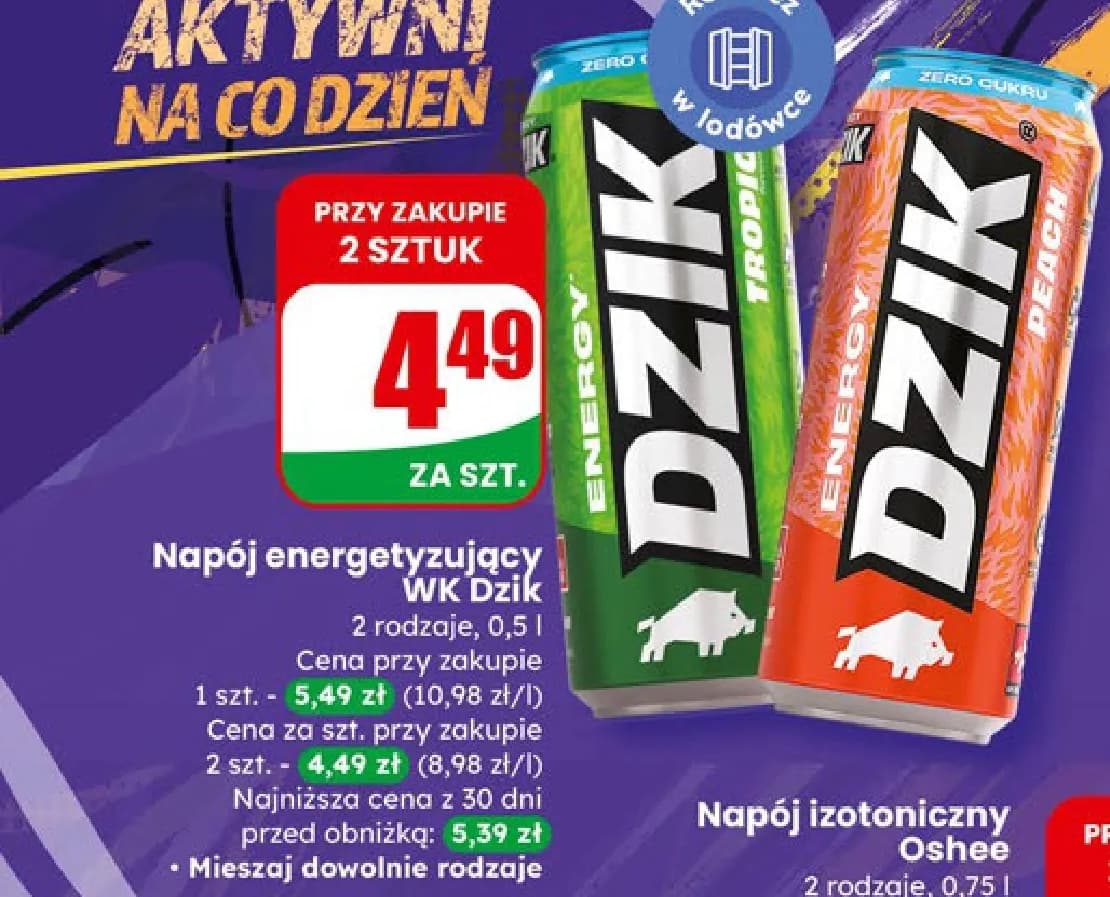 napój energetyzujący