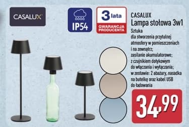 lampa stołowa 3w1
