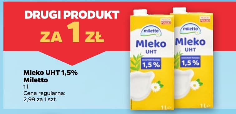 mleko UHT 1,5%
