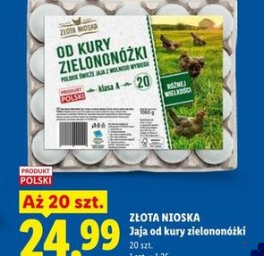 jaja od kury zielononóżki