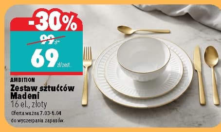 zestaw sztućców Madeni