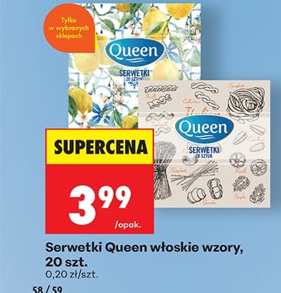 serwetki włoskie wzory