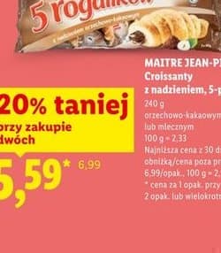 croissanty z nadzieniem, 5-pak
