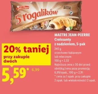 croissanty z nadzieniem, 5-pak