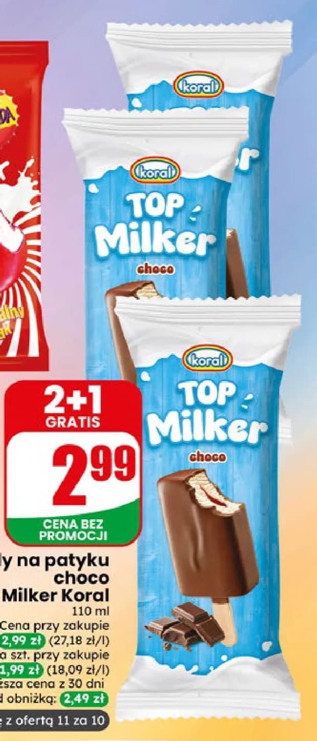 lody na patyku choco