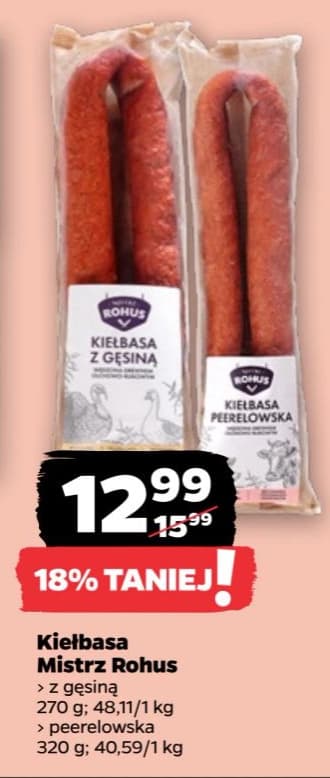 kiełbasa z gęsiną