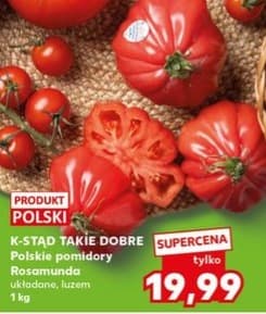pomidory Rosamunda układane