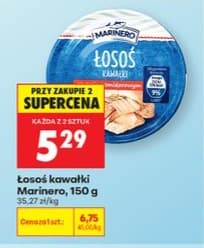 łosoś kawałki