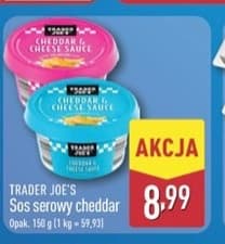 sos serowy cheddar