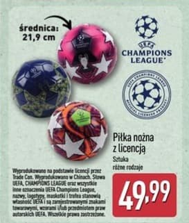 piłka nożna z licencją