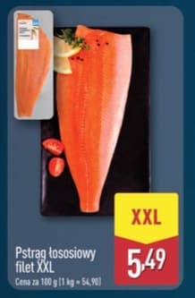 pstrąg łososiowy filet XXL