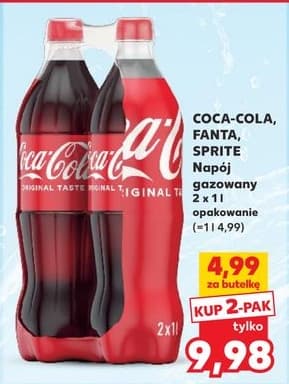 napój gazowany cola