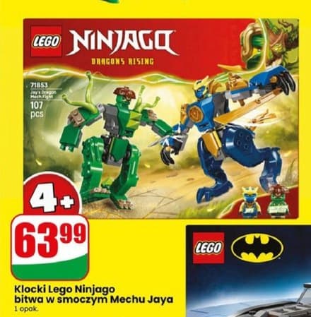 klocki Ninjago bitwa w smoczym Mechu Jaya