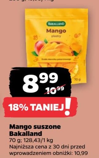 mango suszone w plastrach
