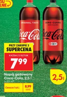 napój gazowany cola