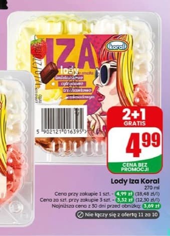 lody śmietankowo-cytrynowo-truskawkowo-czekoladowe