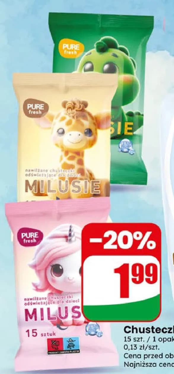 chusteczki nawilżane dla dzieci