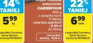 mięso mielone wieprzowe