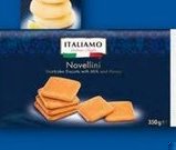 ciastka biscotti lub kruche ciastka z mlekiem i miodem novellini