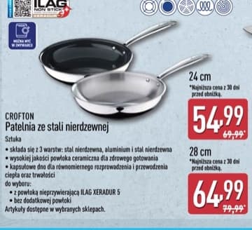 patelnia ze stali nierdzewnej
