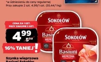 szynka wieprzowa basuni