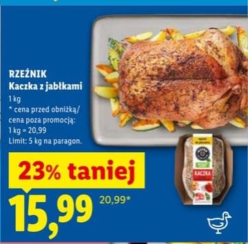 kaczka z jabłkami