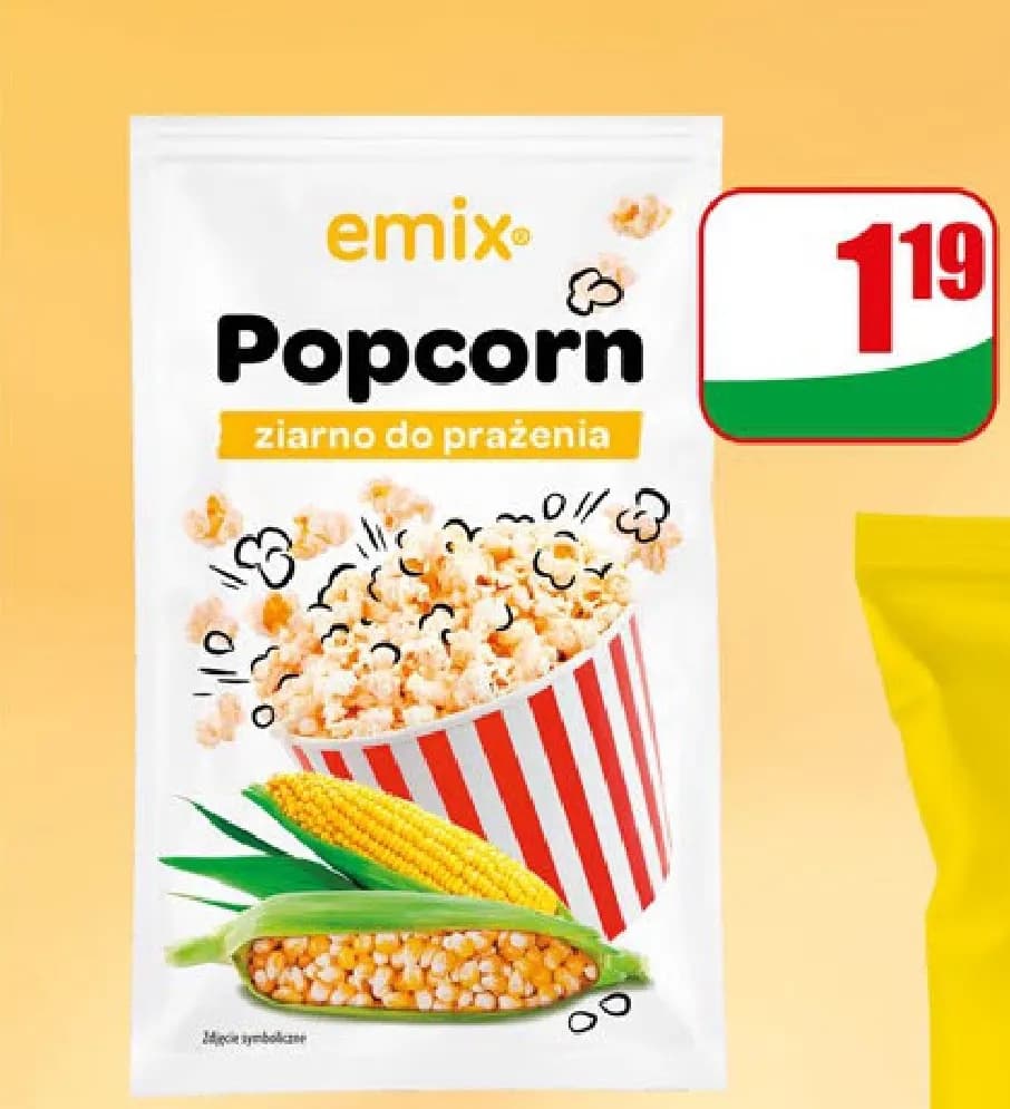 popcorn ziarnowy do prażenia