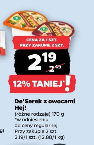 deserek z owocami