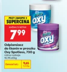 odplamiacz do tkanin w proszku