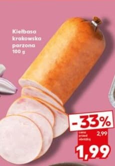 kiełbasa krakowska parzona