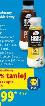 napój mleczny wysokobiałkowy